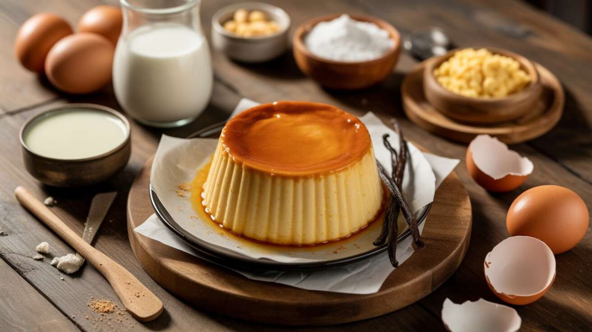 Découvrez le flan pâtissier sans pâte : un délice léger pour vos pauses gourmandes