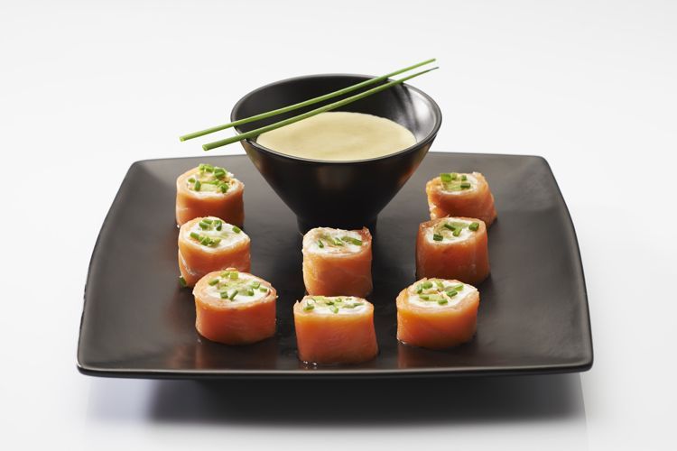 Makis de saumon et ravioles : une recette à partager