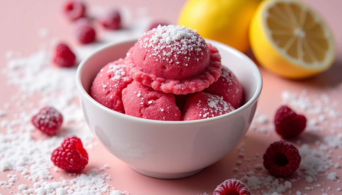 Recette de sorbet à la framboise au Monsieur Cuisine : un délice fait maison