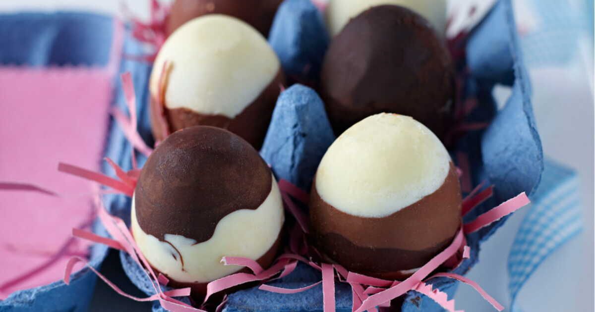 Œufs aux trois chocolats