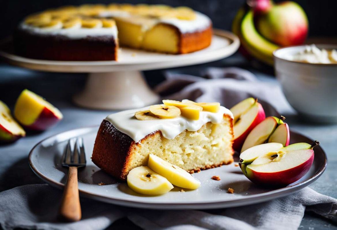 Régalez-vous avec ce gâteau au yaourt et aux fruits