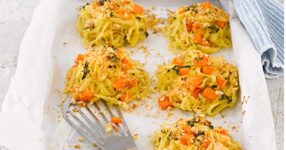 Tagliatelles aux petits légumes