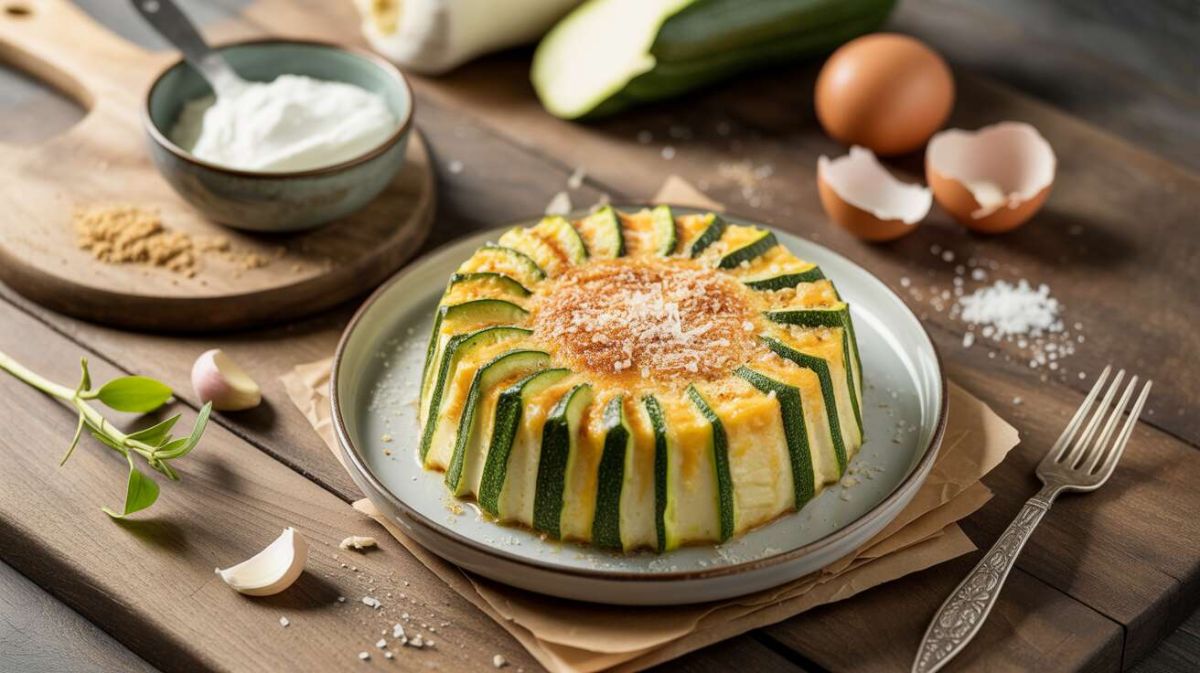 Flan de courgettes au parmesan : recette gourmande et facile