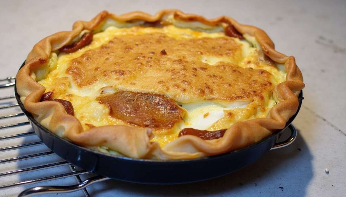 Une délicieuse tourte au munster pour un repas réconfortant