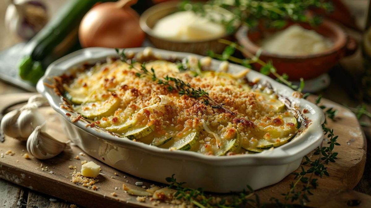 Crumble aux courgettes : une recette estivale simple et savoureuse