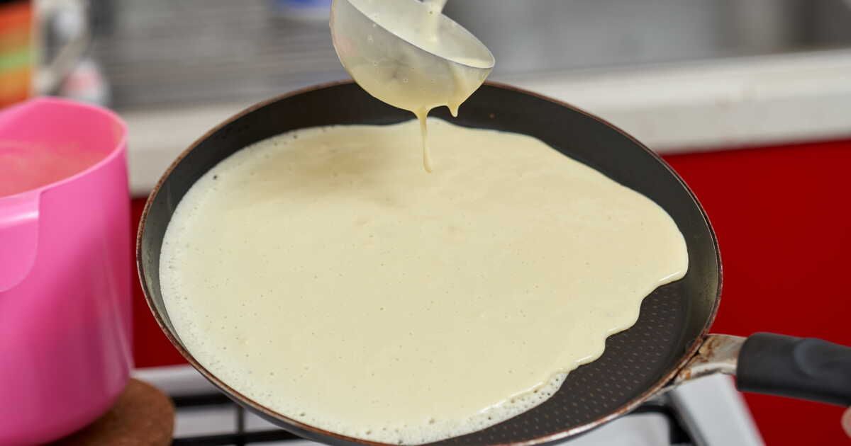 l'astuce imparable pour rattraper une pâte à crêpes liquide