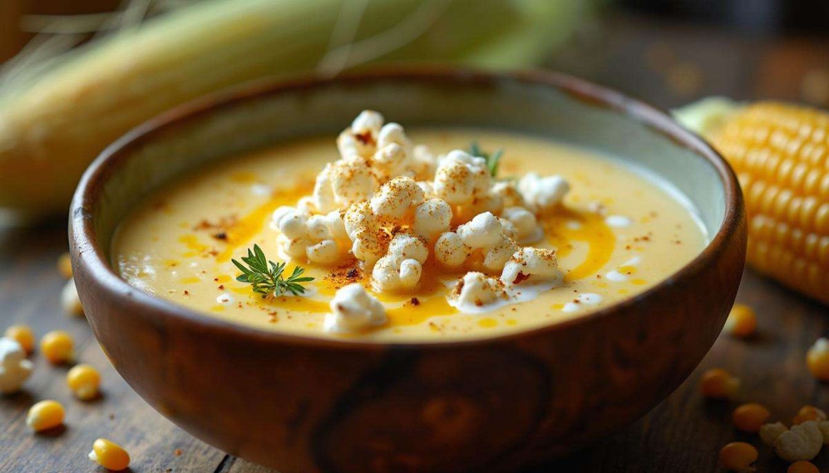 Un velouté de maïs audacieux pour régaler vos convives