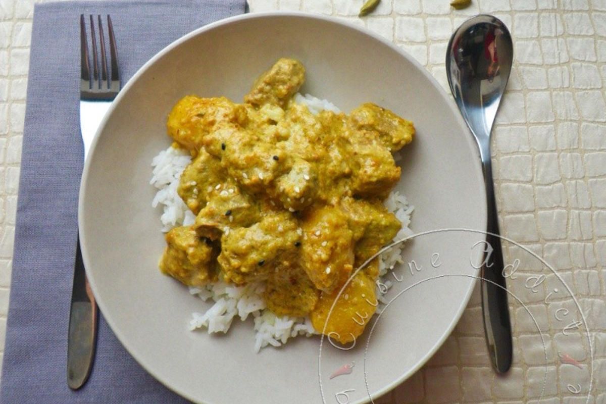 Curry de Boeuf au Lait de Coco