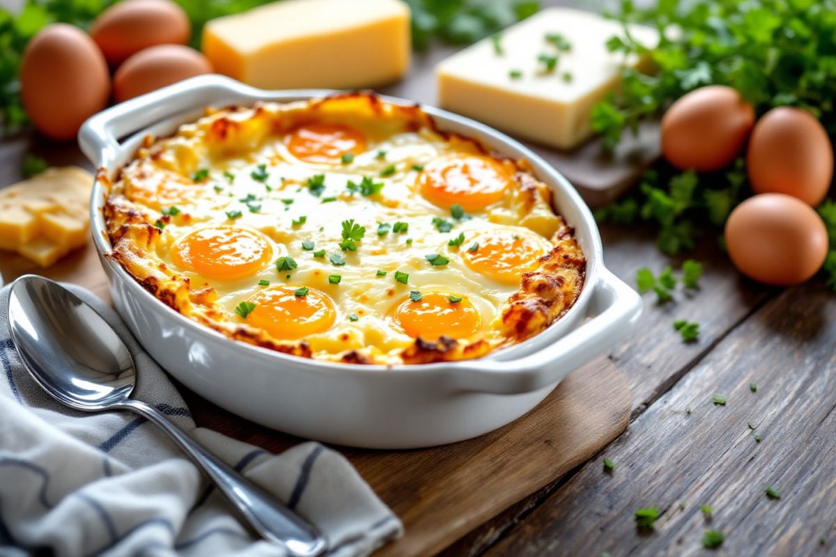Des œufs durs en gratin : un plat réconfortant à la portée de tous