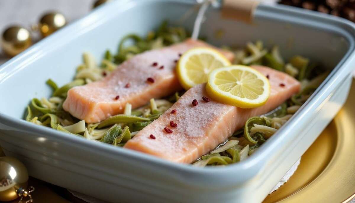 Un pavé de saumon aux poireaux qui ravira vos papilles