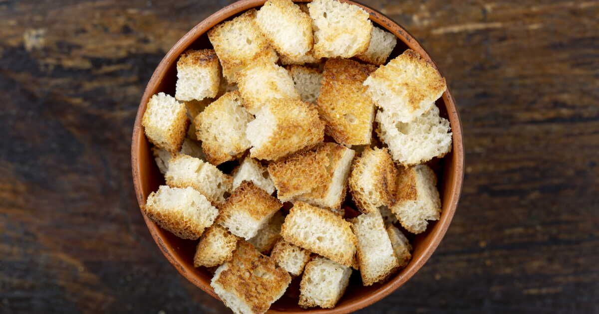 Des croûtons maison irrésistibles : la recette facile