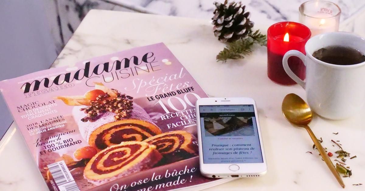 Découvrez le hors-série cuisine spécial fêtes de Madame Figaro