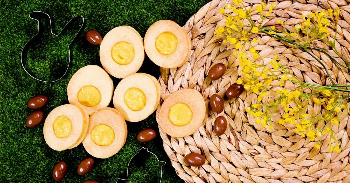 Sablés de Pâques renversants à la crème de mangue