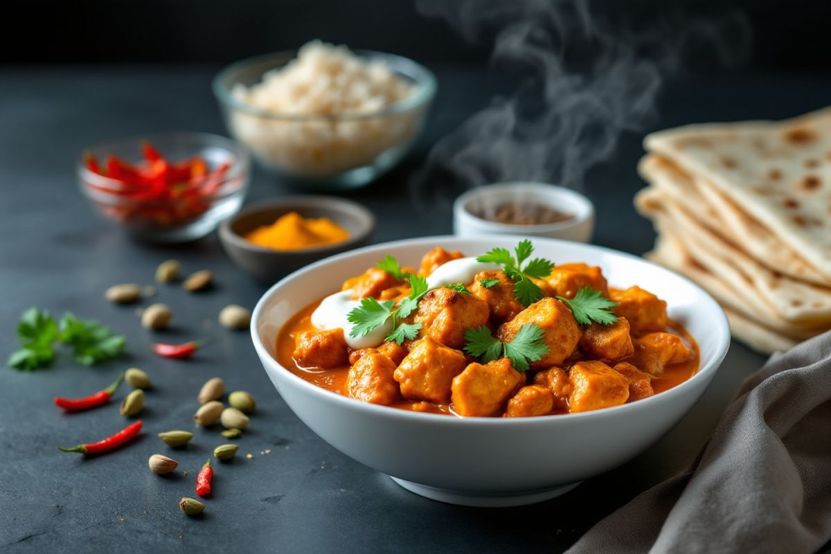 Un poulet tikka massala express pour des soirées savoureuses en un temps record
