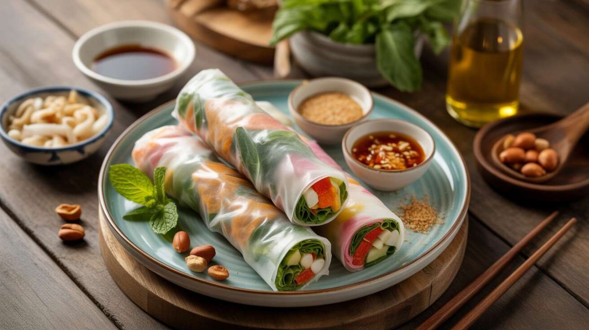 Rouleaux de printemps : la recette estivale à réaliser chez soi
