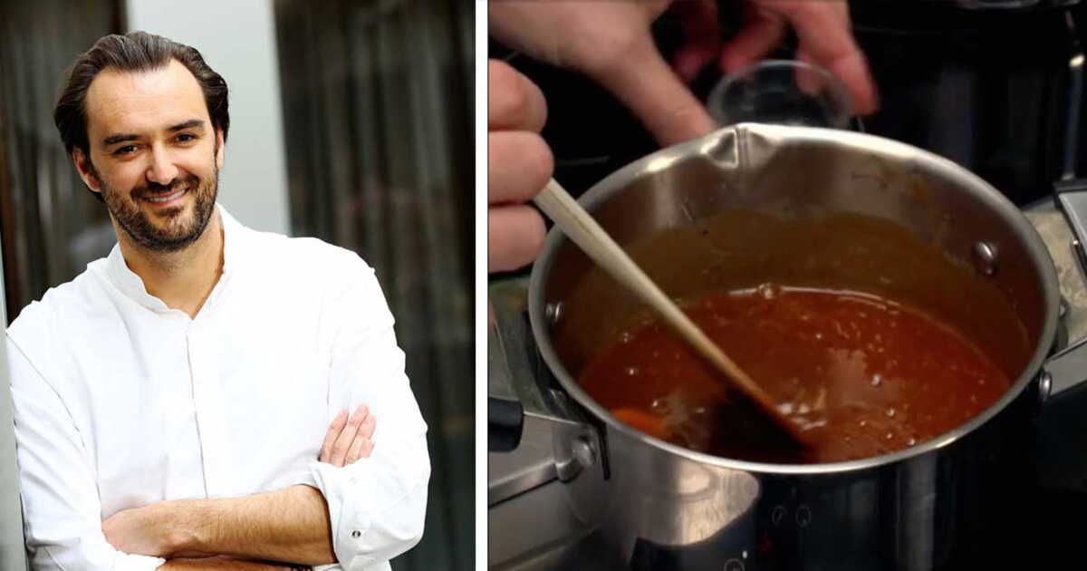 La recette du caramel mou de Cyril Lignac