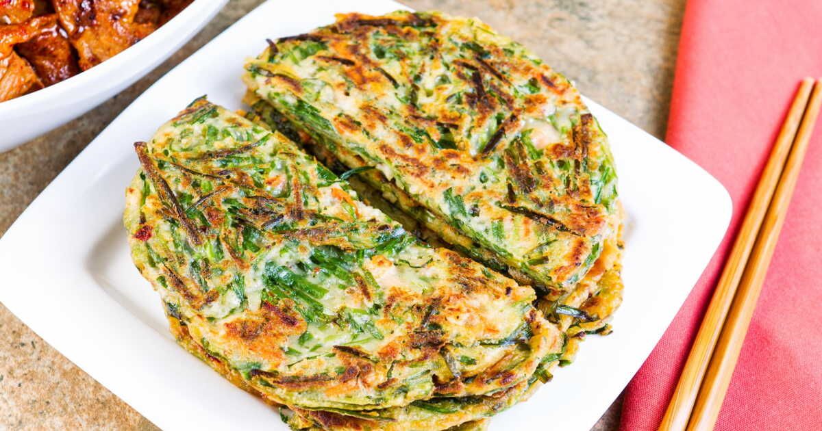 Une délicieuse galette coréenne pour réchauffer vos journées pluvieuses