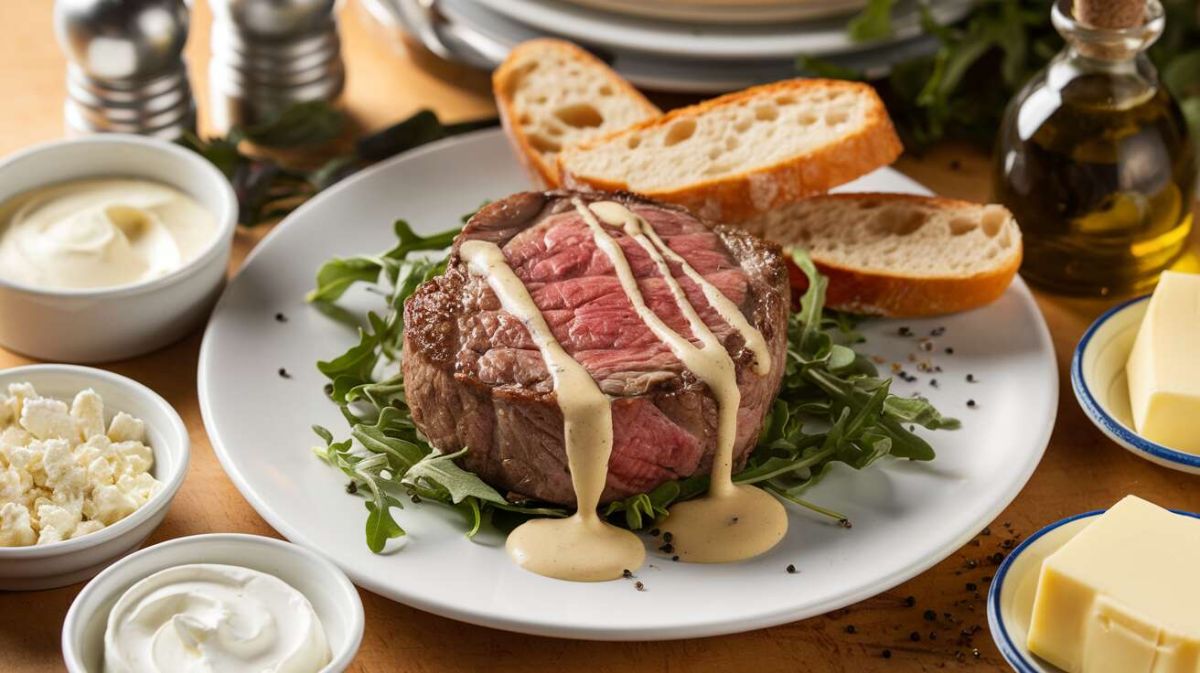 Recette : filet mignon sauce roquefort
