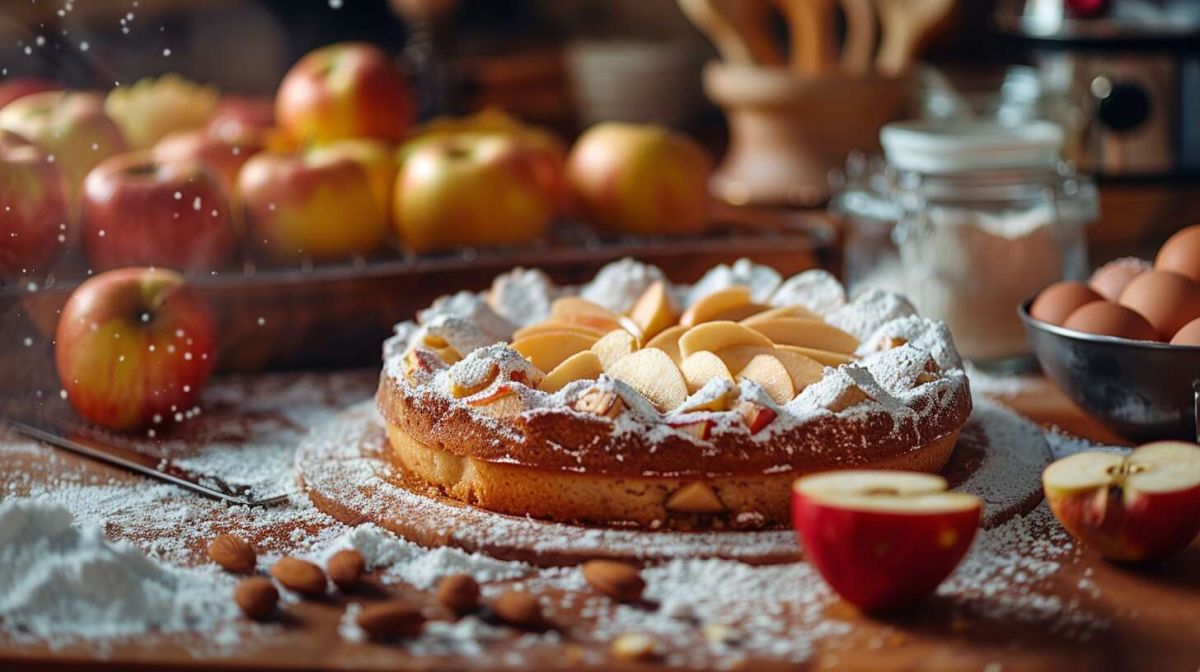 plongez dans la douceur d'un gâteau aux pommes facile et savoureux