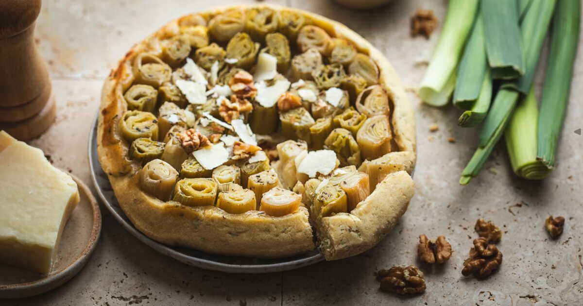 Redécouvrez le réconfort avec la tarte tatin au poireau
