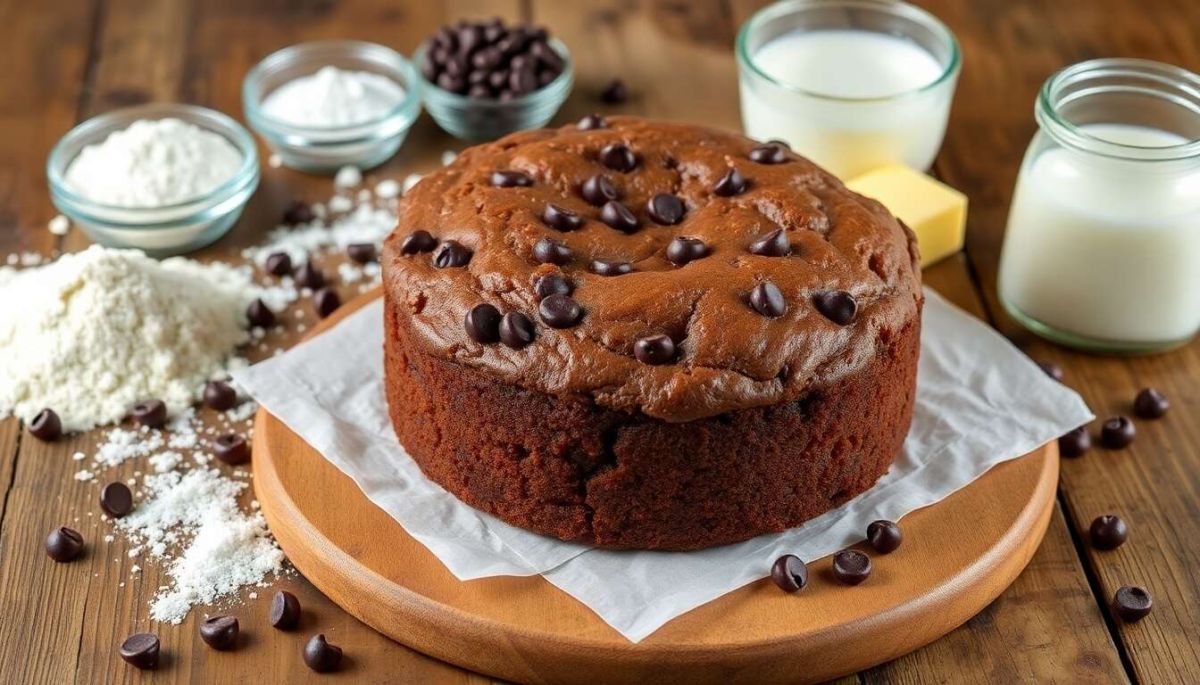 Un cake moelleux aux pépites de chocolat qui va ravir vos papilles