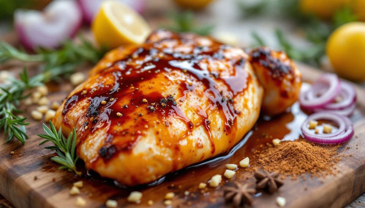 découvrez la marinade qui fera briller votre poulet au barbecue