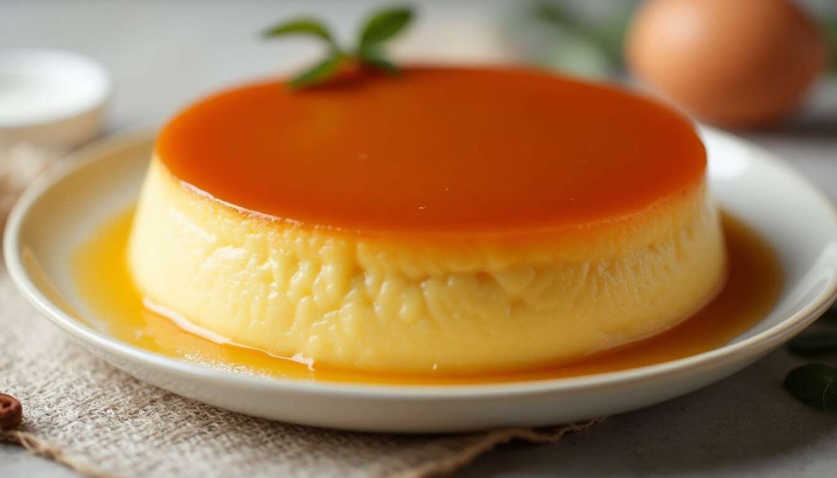 le secret d’un flan au caramel irrésistible révélé