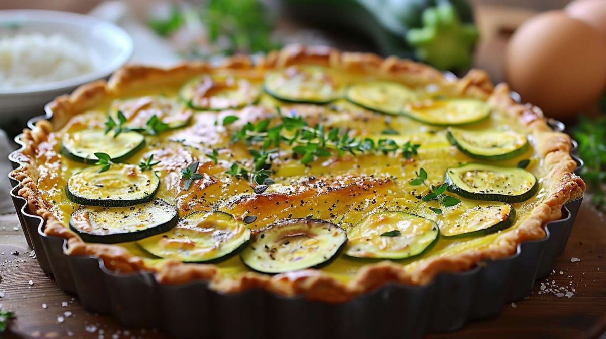 Une tarte aux courgettes qui va vous surprendre