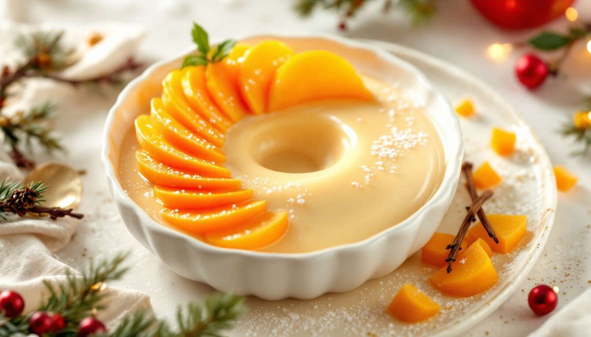 Découvrez la panna cotta à la mangue : le dessert idéal pour vos fêtes