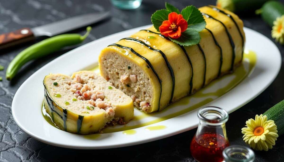 une terrine de courgettes délicieusement simple à réaliser