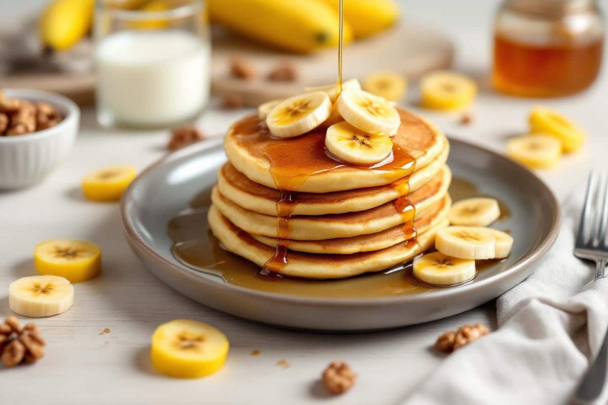 Transformez vos bananes trop mûres en pancakes moelleux et gourmands